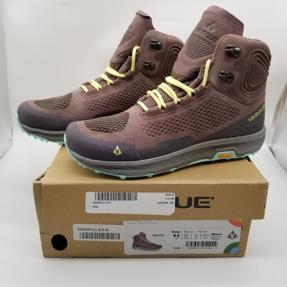 Vasque Women's Athletic Shoes - Brown and Yellow